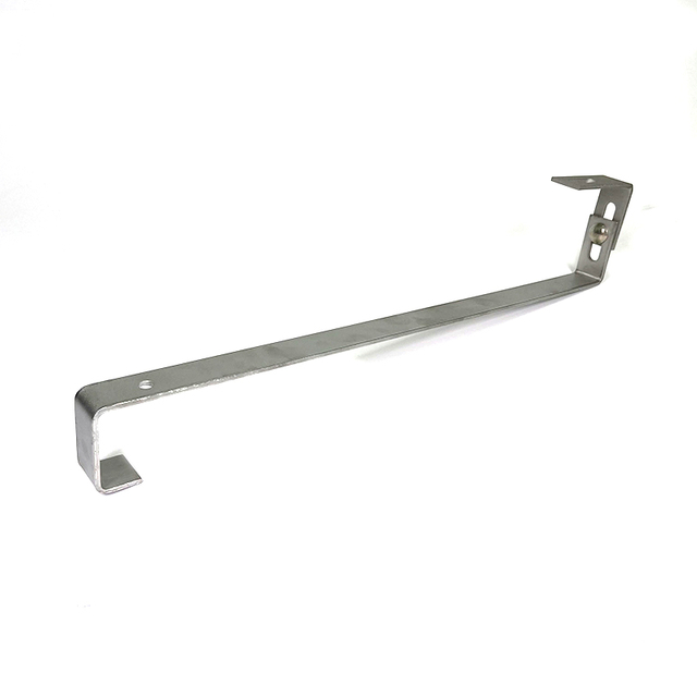 Braces d'angle de meubles larges en forme de montage en forme de montage de montage en acier inoxydable 