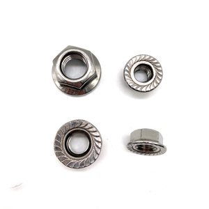  INOX A4 inox A2 DIN 6923 Factory SS304 SS316 Stainlist Hex Nut Nut Nut