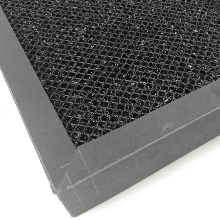 Filtros plisados ​​del purificador de aire del marco de papel del panel 410x390x33m m modificado para requisitos particulares