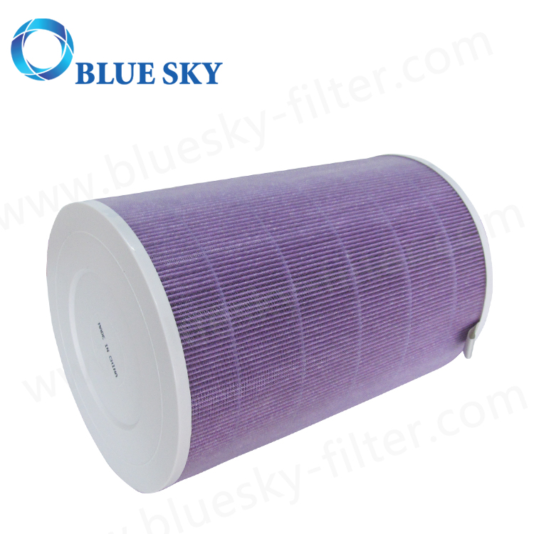 Filtro HEPA de Cartucho Morado con Carbón Activado para Xiaomi Mi Air Purifier 2S 2 Pro