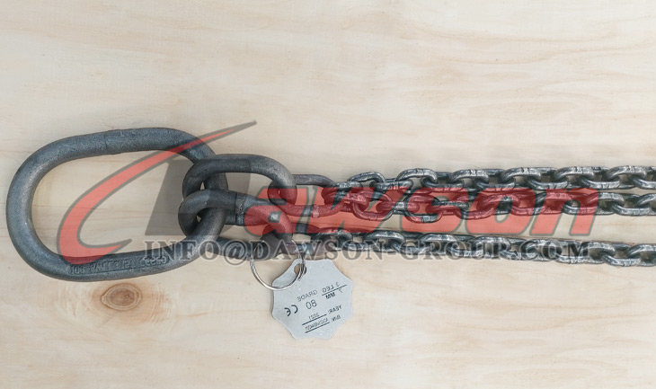 Eslinga de cadena de triple pierna de grado 80, eslinga de cadena G80 para elevaci&oacute;n y amarre - Dawson Group Ltd. - Fabricante, proveedor y f&aacute;brica de China