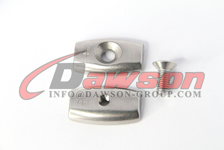 Clip para cable con forma de huevo de acero inoxidable, clip para cable ovalado SS304 - Dawson Group Ltd. - Fabricante, f&aacute;brica de China