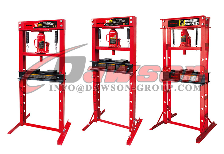 Prensa hidr&aacute;ulica de taller de 12 toneladas, 20 toneladas y 30 toneladas - Dawson Group Ltd. - Fabricante, proveedor y f&aacute;brica de China