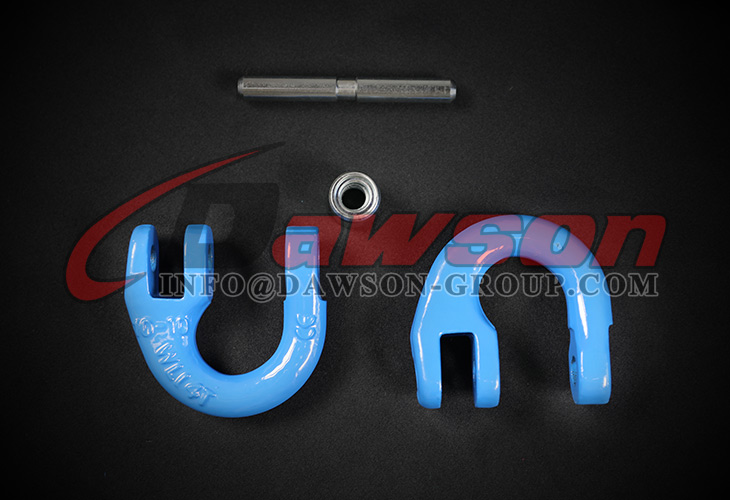 DS1001 G100 WLL 4T Elo de conex&atilde;o tipo europeu para lingas de corrente de eleva&ccedil;&atilde;o, elo de acoplamento - Dawson Group Ltd.