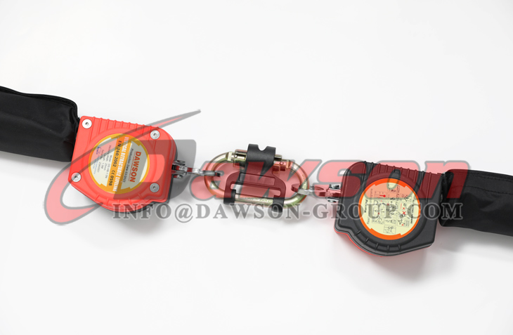 L&iacute;nea de vida retr&aacute;ctil con correas DSHB-1.5N, L&iacute;nea de vida autorretr&aacute;ctil - Dawson Group Ltd. - F&aacute;brica de China, Proveedor