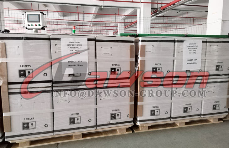 Aplicaci&oacute;n de flejes compuestos de poli&eacute;ster, flejes compuestos, flejes compuestos de cord&oacute;n - Dawson Group Ltd. - Fabricante, f&aacute;brica de China