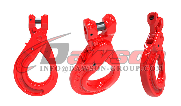DS738 G80 Gancho autoblocante de horquilla mejorado para eslingas de cadena de elevaci&oacute;n - Dawson Group Ltd. - F&aacute;brica de China, fabricante