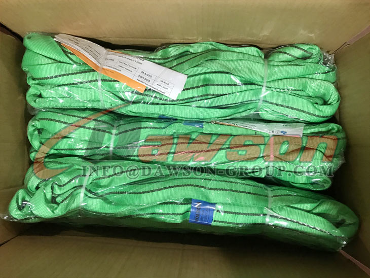 Eslingas redondas de poli&eacute;ster WLL 2T - Dawson Group Ltd. - F&aacute;brica, fabricante, proveedor de China