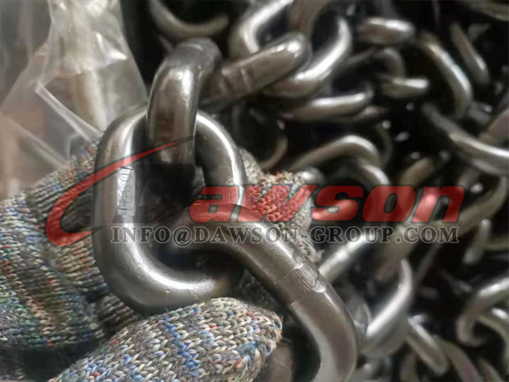 Cadena de eslabones de pesca cortos pintados de negro de acero de aleaci&oacute;n G80 - Dawson Group Ltd. - Proveedor, f&aacute;brica y fabricante de China