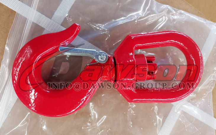 Gancho giratorio G80 con pestillo para cadenas de elevaci&oacute;n - Dawson Group Ltd. - Fabricante, proveedor, f&aacute;brica de China