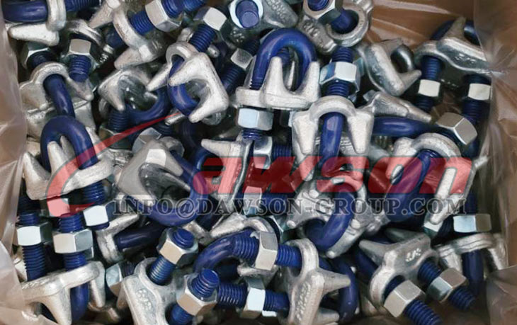 Clips para cable de alambre de alta resistencia forjados tipo americano tipo EE. UU. - Dawson Group Ltd. - Fabricante, proveedor y f&aacute;brica de China
