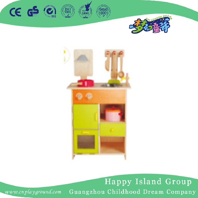 Kindergarten-Klassenzimmer-Möbel-Kind-Rollenspiel-europäische Küche (HJ-24014)