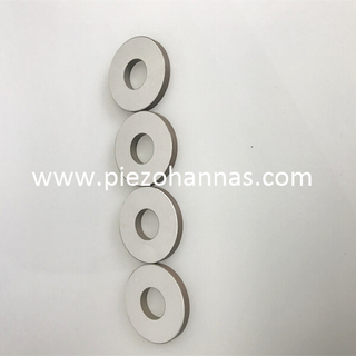 Anel de cerâmica piezo material PZT4 para Tonpils Transduser