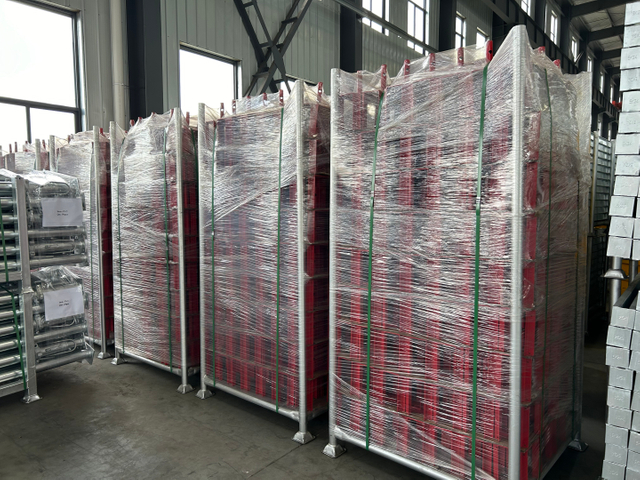 Embalaje a granel de los sistemas de forma de trabajo