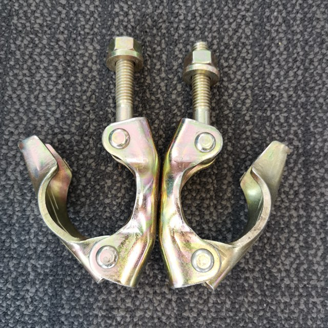 压脚手架BS1139电镀锌旋转耦合器