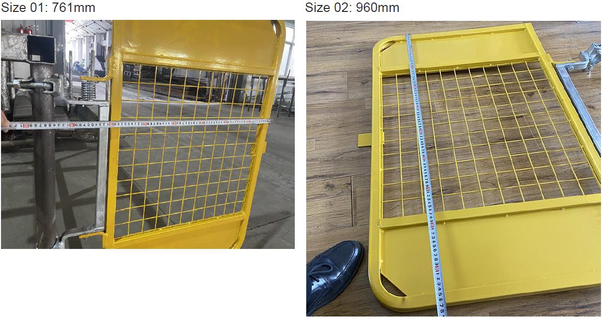 Inspecci&oacute;n de la puerta de andamio 02 