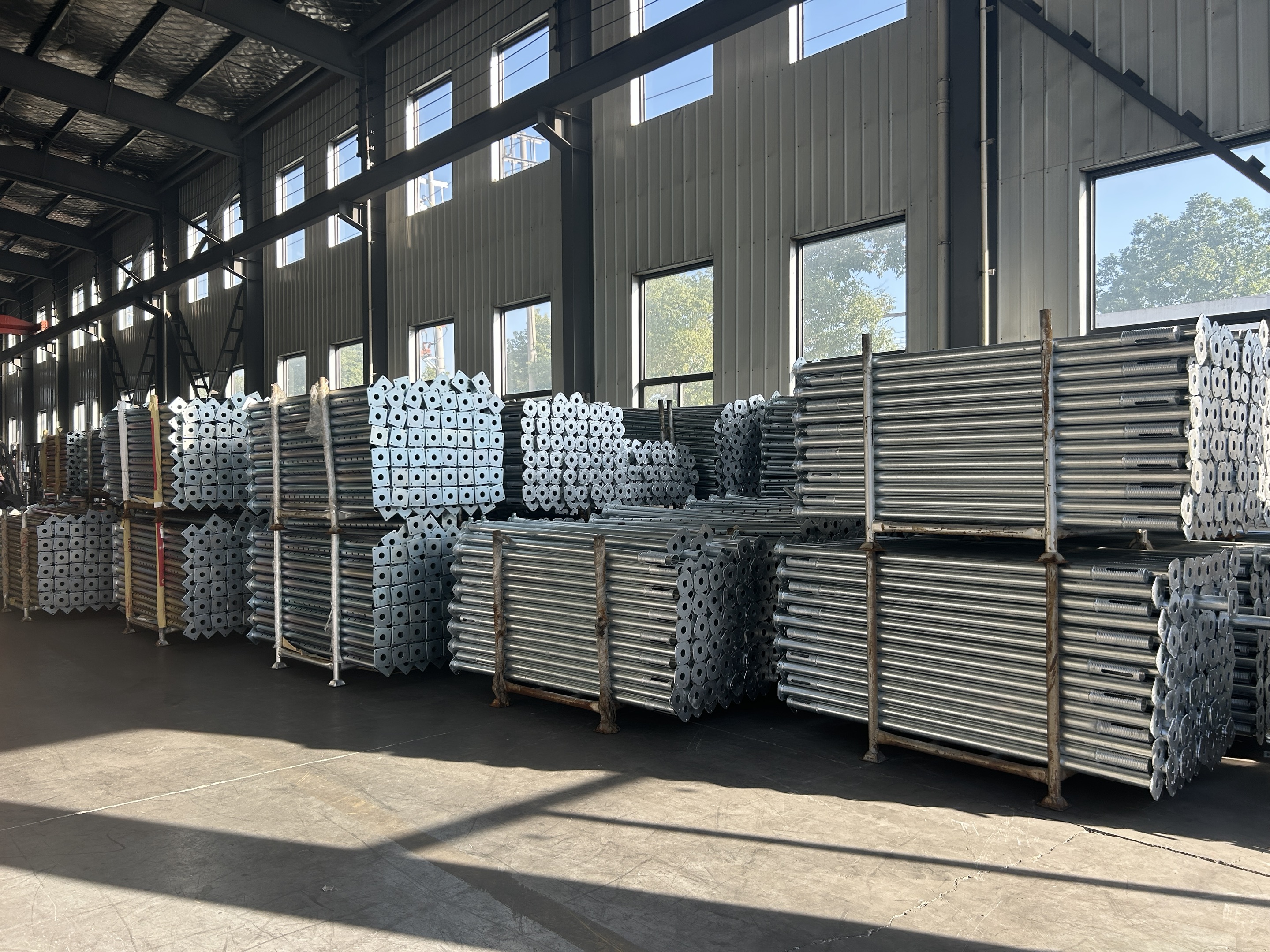 ¿Qué son los puntales de acero?