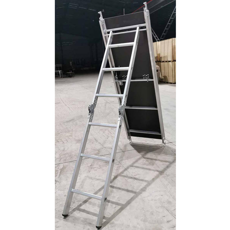Tablón de aluminio de andamio de acceso interno con trapdo 