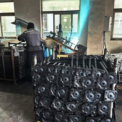 Jack de base ajustable de andamios huecos