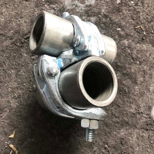 Abrazadera de andamio en ángulo recto