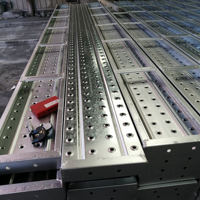 Tableros de caminata de andamios de acero galvanizado para el sistema