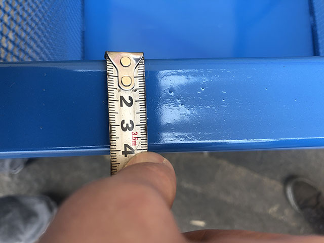 Стальной поддон 09