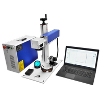 Grabador láser de fibra de 20W para acero, latón y aluminio