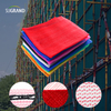 Red de andamios de protección de construcción HDPE Green 930GSM Fabricantes