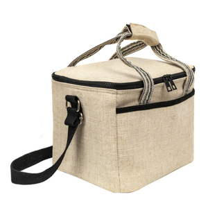 2022 New Arrival Insulated Cotton Cooler Bag Eco Friendly Grocery Jute Bag
