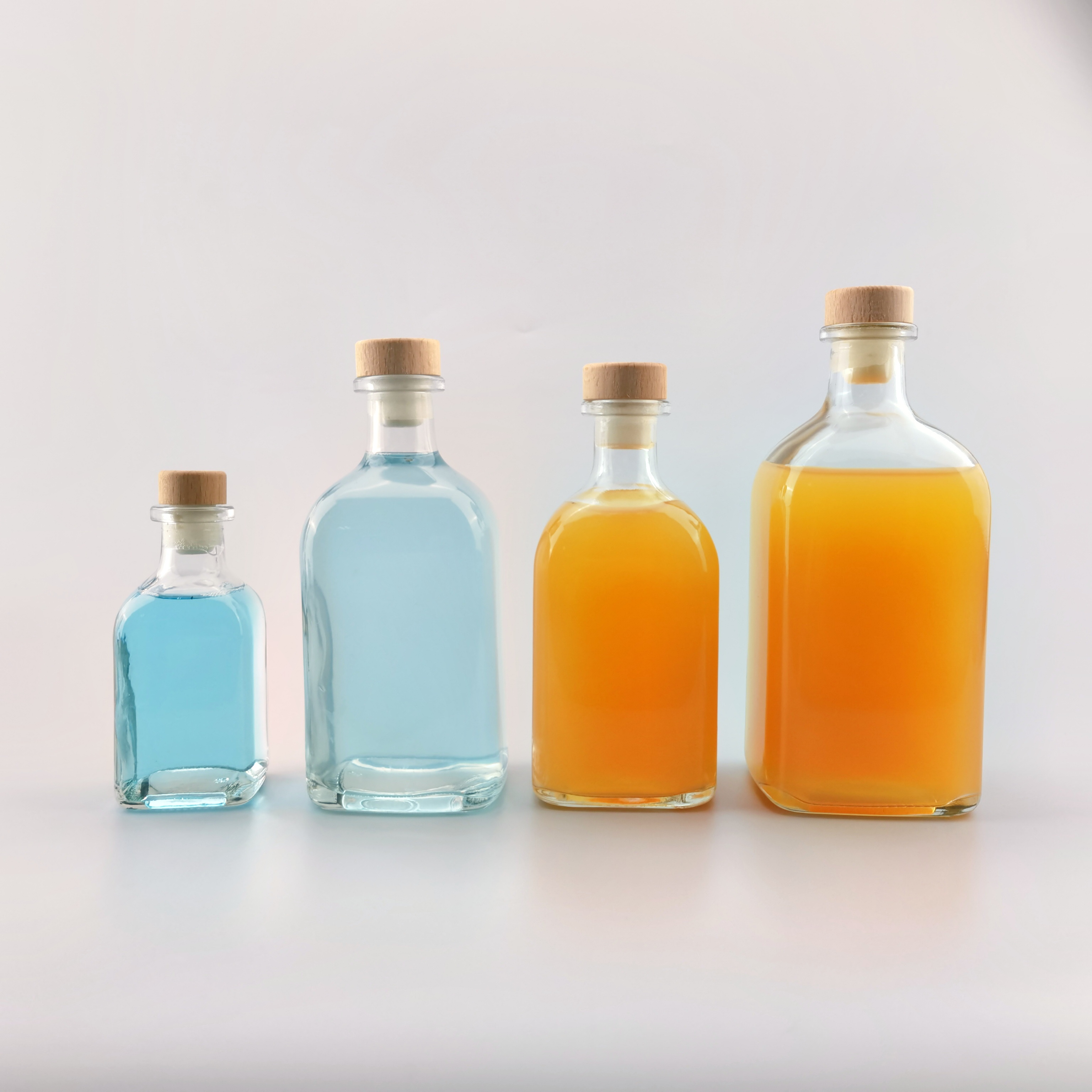 530ml Packing Glass Beverage Bottle with Stopper