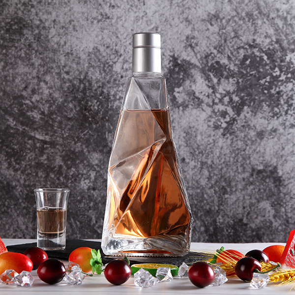  500ml Alcohol Bottles Vodka Glass Bottle 