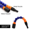 Flexible Caulking Tube Tip Extension Caulk Gun Cones Articulating 360 Degree Nozzles for Standard Cartridge Guns