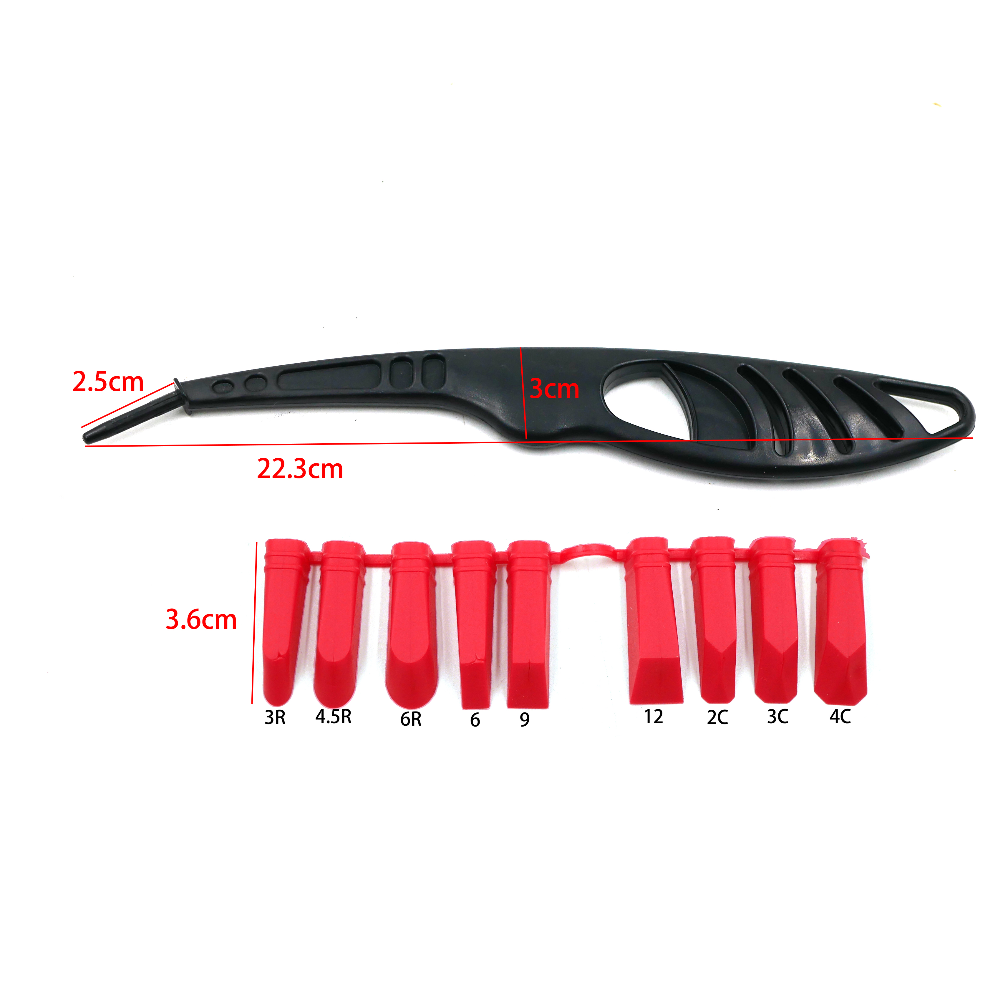 Silicone Master 9-piece wiper kit for silicone sealant sealant scraper caulking tool kit sealant scraper