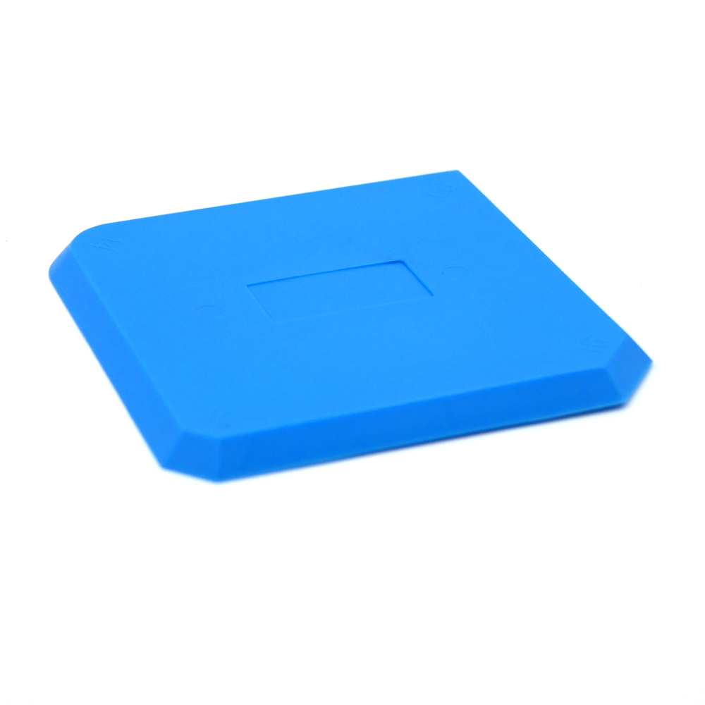 blue large scraper 35