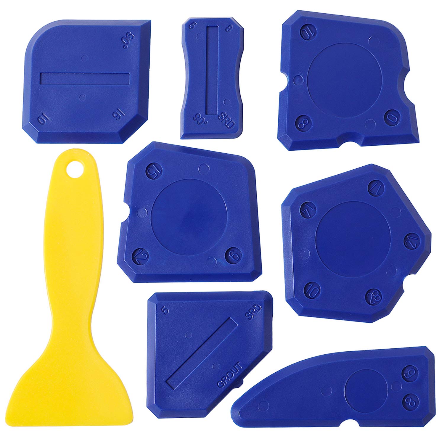 8 Pieces Caulk Tool 1