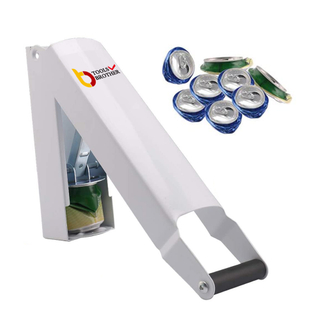 White Heavy Duty Metal Aluminum Wall Mounted Kitchen Tool Can Compactor Can Crusher for Recycling