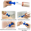 6 Silicone Sealant Caulk Nozzle Applicator and 2 Sealant Finishing Tool Grout Scraper for Tile