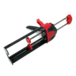 Red Epoxy Gun 400 mL 1:1 Dual Component Applicator Two Component Caulking Gun for Panel Bond Gun
