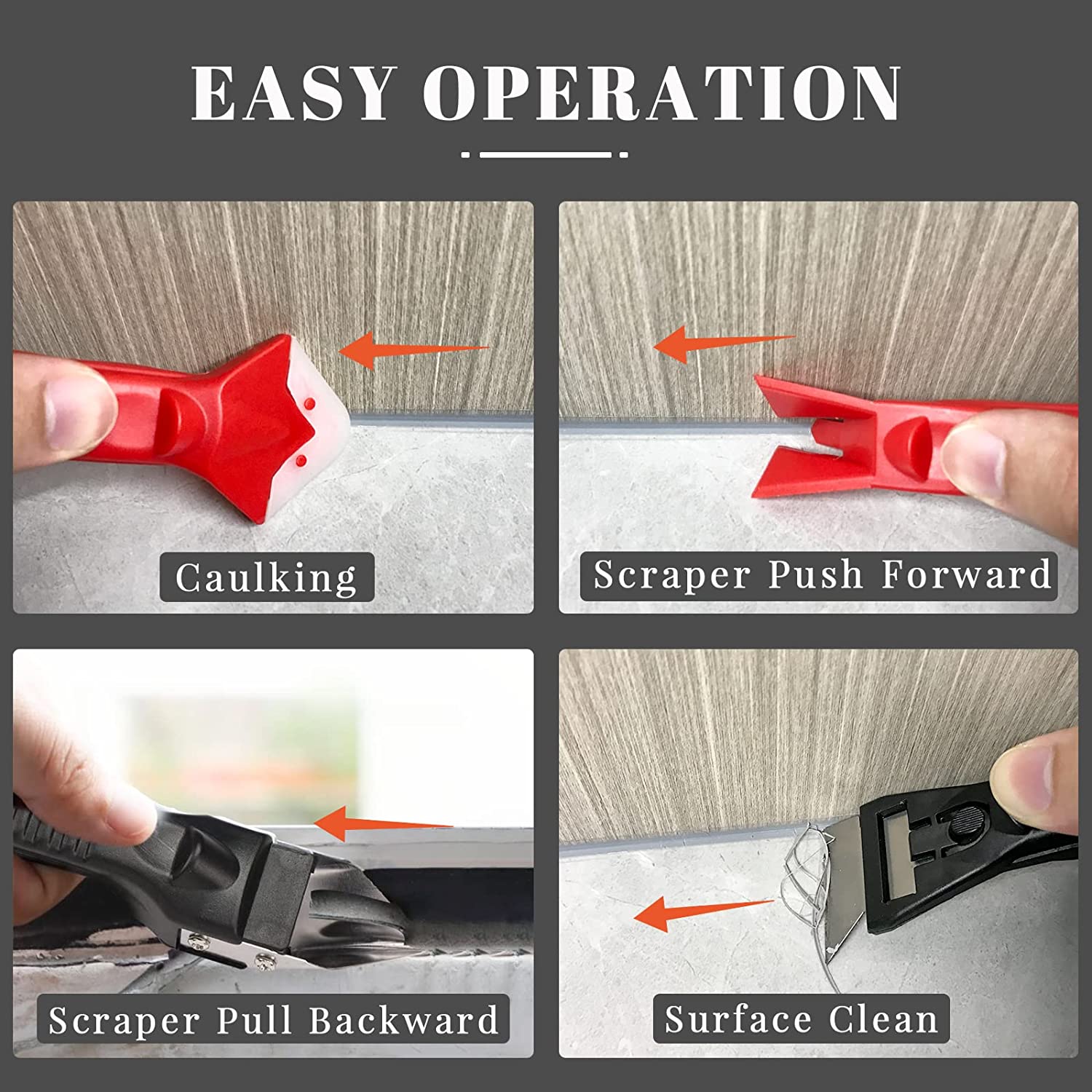 10pcs Caulking Tool Kit 5