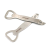 Stainless Steel 304 Jar Opener Multi Function Can Opener Beer / Bottle Opener