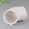 Sam-uk Fábrica al por mayor de tubería de pvc de plástico de alta calidad plomería fabricantes de accesorios de codo de 45 grados codo de tubería de pvc de 2 pulgadas