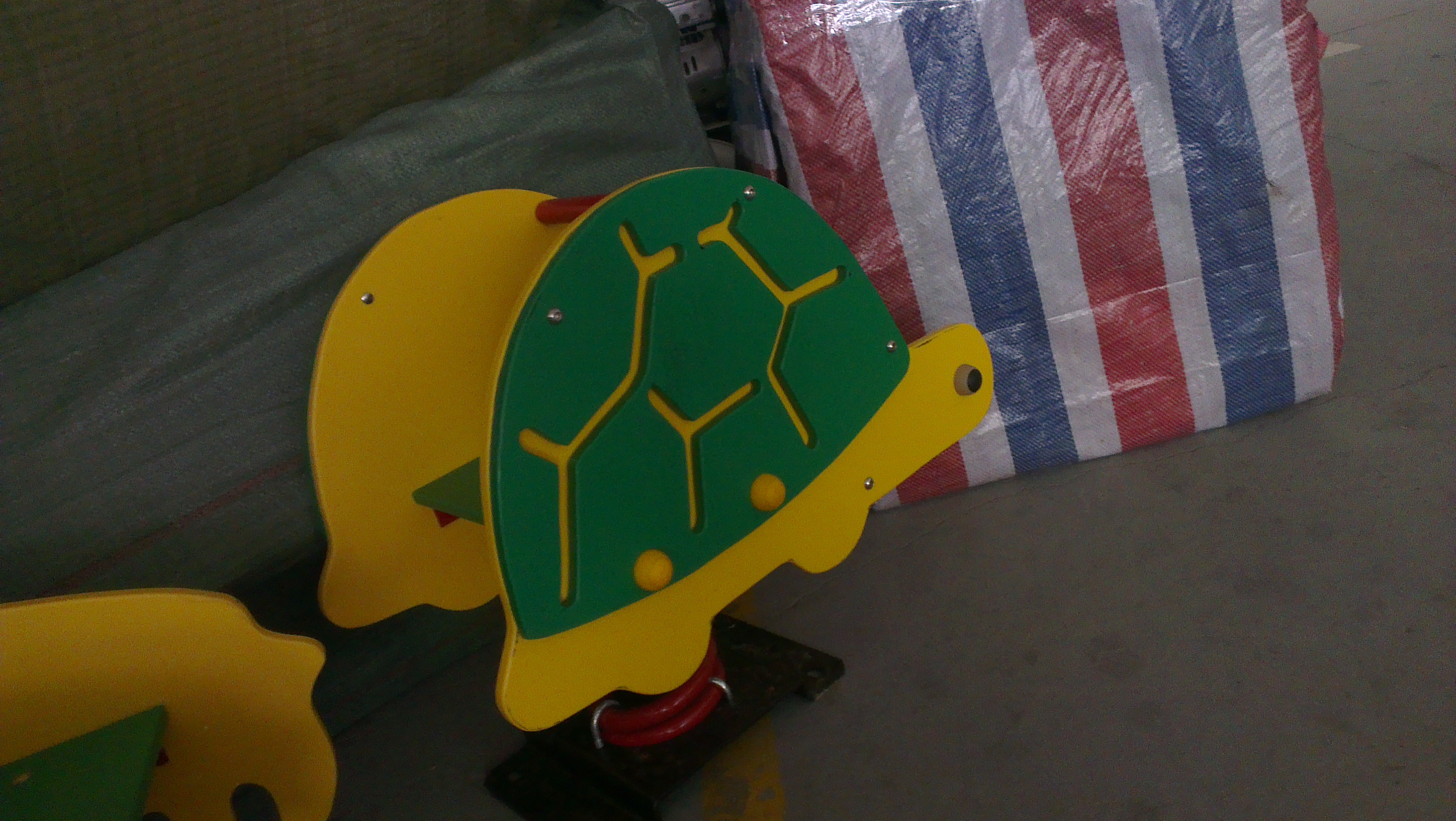 Tortoise Animated Children Outdoor Spring Rocking à vendre
