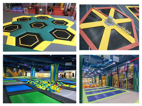 Mich Parque de trampolín interior personalizado comercial