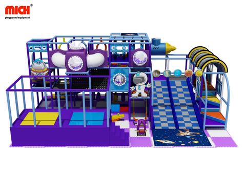 Kids Soft Play -Bereich mit Donut -Folien