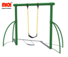 Outdoor Playground Kids Single Seat Swing Set untuk Dijual