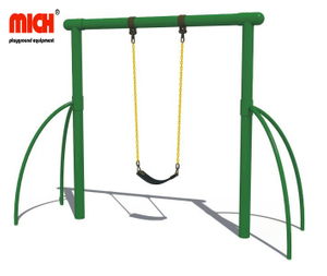 Outdoor Playground Kids Single Swing Swing à vendre