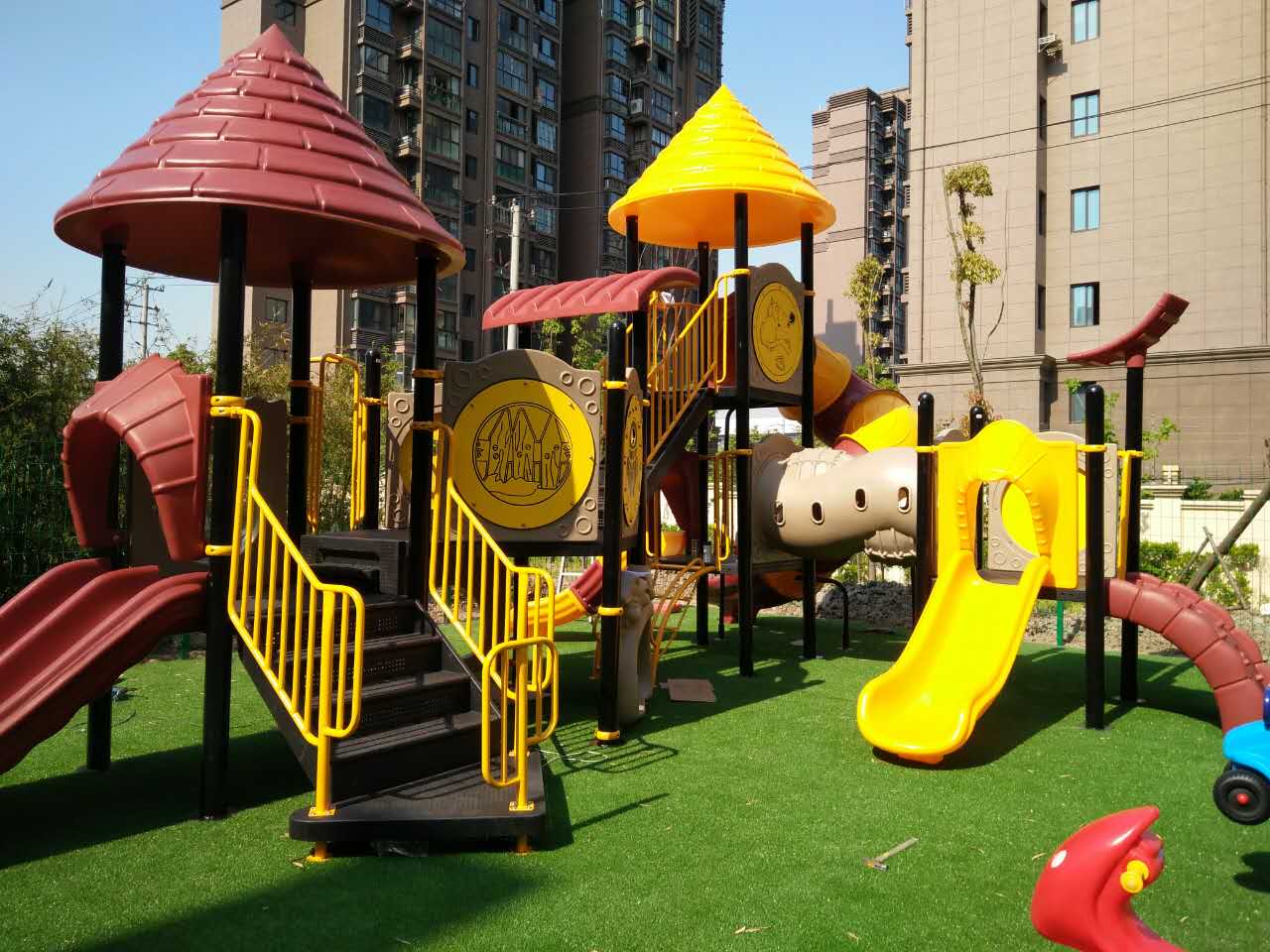 Peralatan taman bermain outdoor anak -anak untuk penitipan anak prasekolah