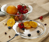 Round Glass Baking Dish 1.5L Casserole with Lid for Oven