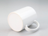 11oz Ceramic Porcelain Stoneware Blank Sublimation Mug, Plain White