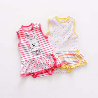 Wholesale 100% Cotton Baby Bodysuit Babygirls Onesie
